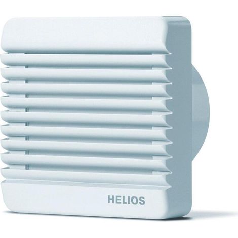 Helios HelioVent Minilüfter HR 90 KEZ m. Kugellager elektrischer Verschlußklappe u. Nachlaufschalter (1/5)