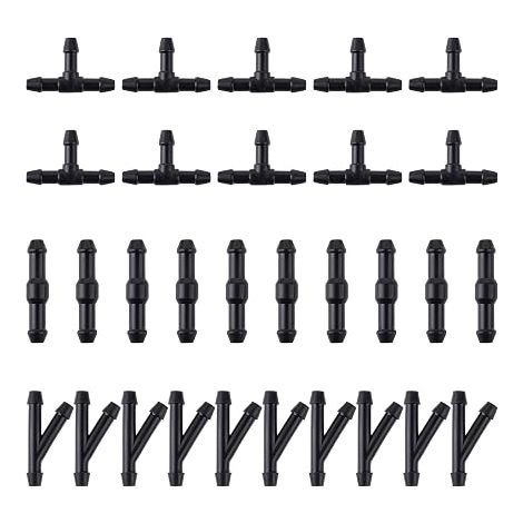 Wiper Hose Coupling 2 and 3 Way Universal Washer Hose Adapter for Car Wash Bus (1/5)