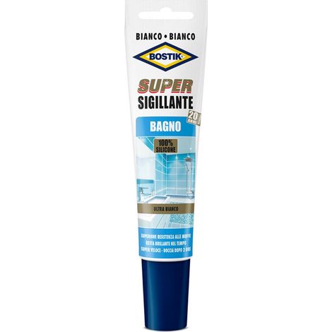Sigillante bagno Bostik Super white ad haute qualité 150ml