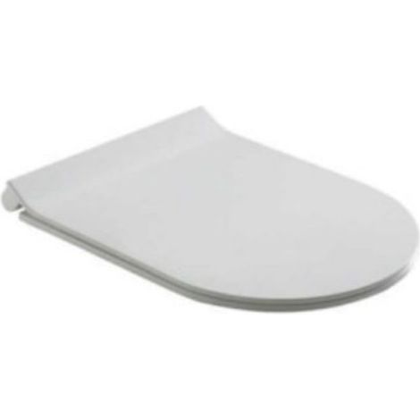 GALASSIA Sedile extra slim soft close Bianco Matt Termoindurente serie Dream codice prod: 7330MT