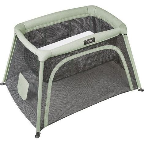 Babymoov Lit parapluie 3-en-1 Moov and Comfy - Des la Naissance et jusqu'a 4 ans - Berceau Grand Lit d'appoint & Aire de jeux (1/5)