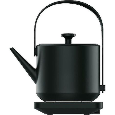 Bouilloire électrique rétro en acier inoxydable 304, bouilloire à long bec, petite théière (1/4)
