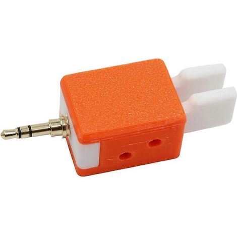 Clé Morse double à palette CW, clé automatique double, mini-clé multifonction robuste orange (1/5)