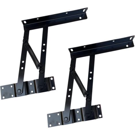 Rehausseur de table basse à ressort, 2 pièces, réglable en hauteur, in (1/5)