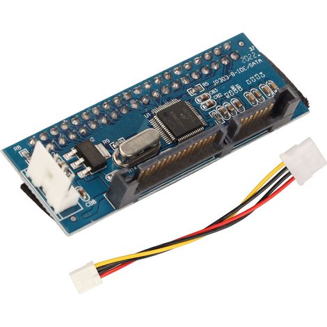 1 Adaptateur IDE vers SATA, Convertisseur 40Pin pour Disque Dur 3.5in, Câble Alimentation 7Pin, Bureau (1/5)