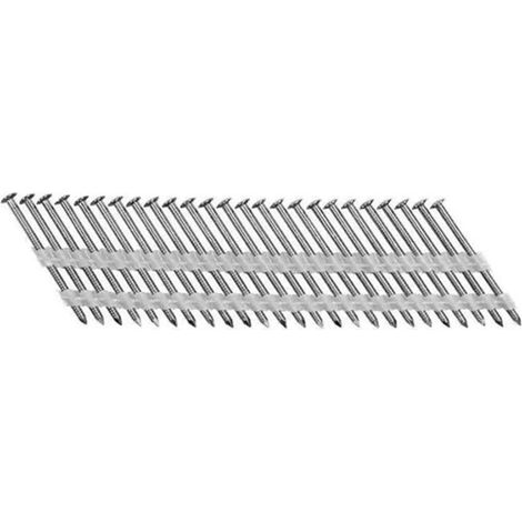 1000 Punte in nastro 50 x 2,8 mm 34° inox NORFIX NFX11411 A4 collegamento plastica a nastro (1/3)