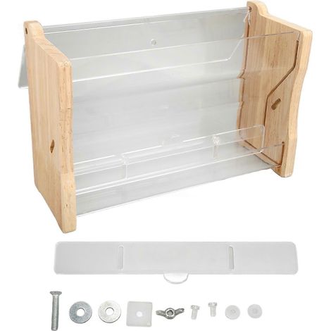 Distributeur automatique de nourriture pour poules, grande capacité, acrylique transparent, boîte à graines pour perruches, calopsittes et cailles (1/5)