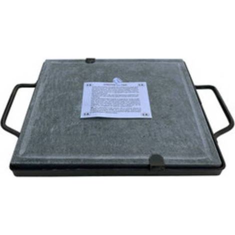 PIETRA OLLARE C/TELAIO NERO 30X40X2 CM