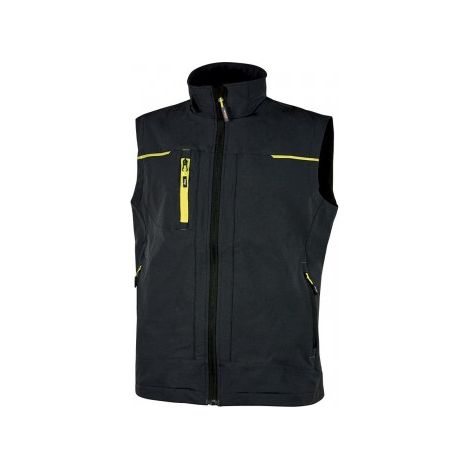 U-POWER PE181BC-4XL - Chaleco tejido U-4 gama PERFORMANCE modelo SATURN Black Carbon Talla 4XL