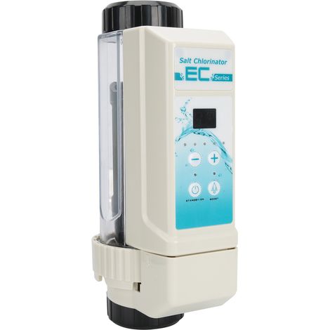Générateur de chlore au sel 16 g/h, chlorinateur à sel par électrolyse pour piscine, jacuzzi et spa, 100-240 V (1/5)