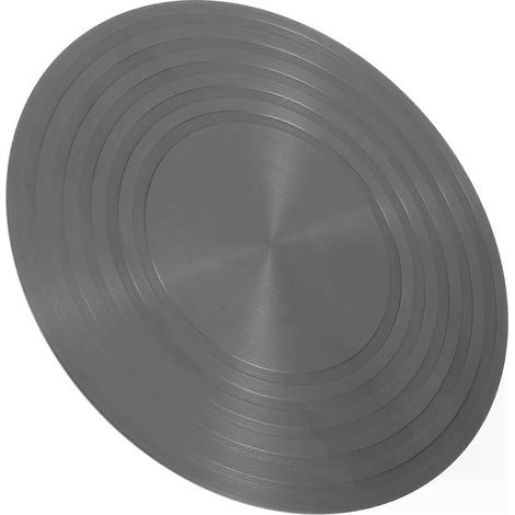 Diffuseur de chaleur pour cuisinière à gaz de 20 cm (8 pouces), plaque de transfert thermique, disque convertisseur en alliage d'aluminium, accessoire pour cuisinière extérieure. (1/4)