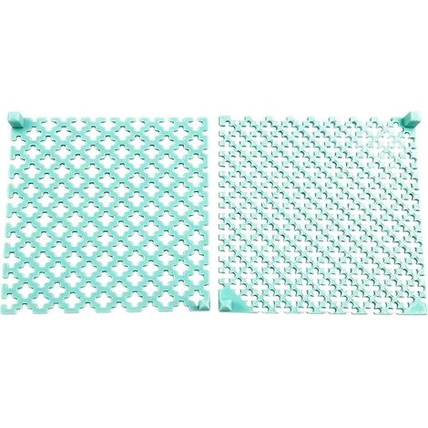 Outil d'alignement pour peinture diamant lot de 2 compatible points ronds et carrés couleurs violet pourpre bleu turquoise (1/5)