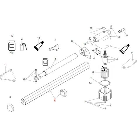 faac pièce détachée carter 412 nouvelle version 7272795 (1/3)