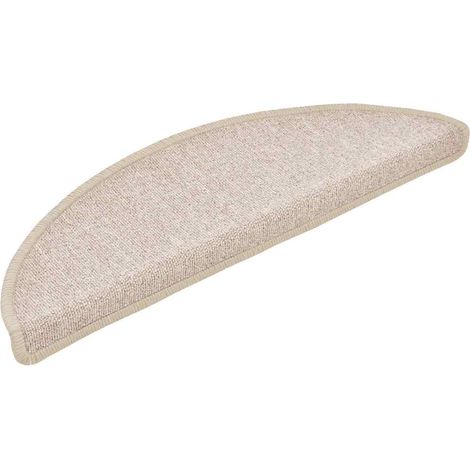 Maison Exclusive - Tappetini per scale 30 pz 56x17x3 cm Talpa Semicircolari (1/5)