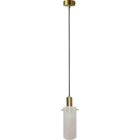 Lampada a sospensione Tirana 1xE27 bianco/oro Light Prestige (1/5)