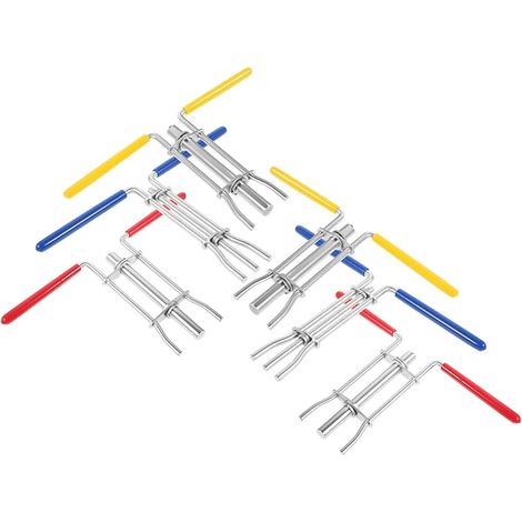 Kit de instalación de sellos para vástagos de cilindro hidráulico de 6 piezas (1/5)