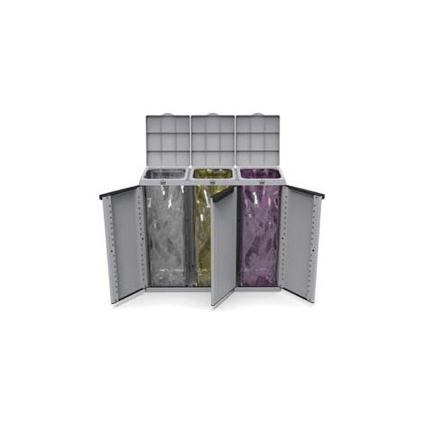 PATTUMIERA ARMADIO ECOLINE3 PER LA RACCOLTA DIFFERENZIATA  mm.1020x390x887h    TERRY