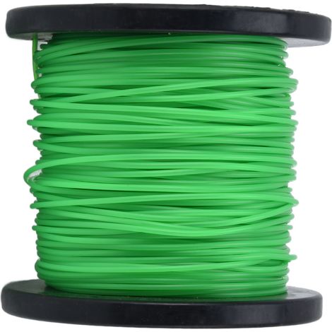 2mm String Trimmer Line Round Grass Trimmer Line Green Lawn Mower Line for Husqvarna 100m / 328.1ft (1/2)