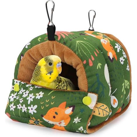 Nichoir douillet et chaud pour l'hiver, hamac suspendu pour perroquets, perruches et coqs (1/5)