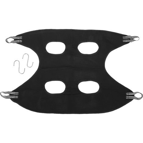 Harnais hamac de toilettage pour chat, multifonctionnel et confortable, coupe-ongles, écharpe pour chien S (1/5)