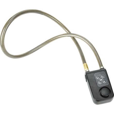 Antivol Y787R avec télécommande sans fil pour vélo électrique et moto, câble et chaîne en acier. (1/5)