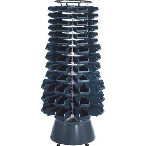 Throat Tower 104 scatole in 3 taglie in acciaieria zincataBL./ppr Blue Blue Raaco (1/2)