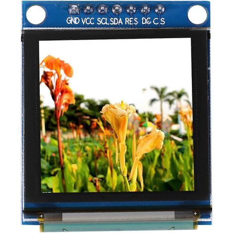 1,5-Zoll-OLED-Farbdisplaymodul 128128 SSD135 serielle Peripherieschnittstelle