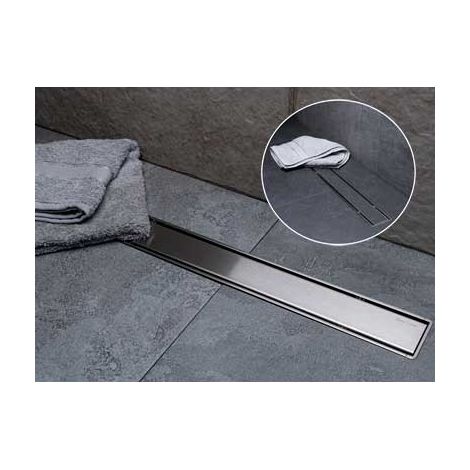 CANALETTA PER DOCCIA COMPACT LINE PROMO  cm 55 uscita dm 50     MADE IN ITALY