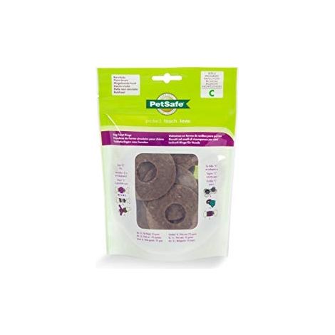 PETSAFE ANNEAUX DE FRIANDISES EN PEAU DE BUF POUR JOUET BUSY BUDDY POUR CHIEN TAILLE C