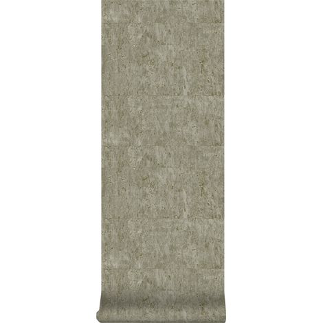 Kork Luxe Taupe - Vliestapete - 10m x 52cm