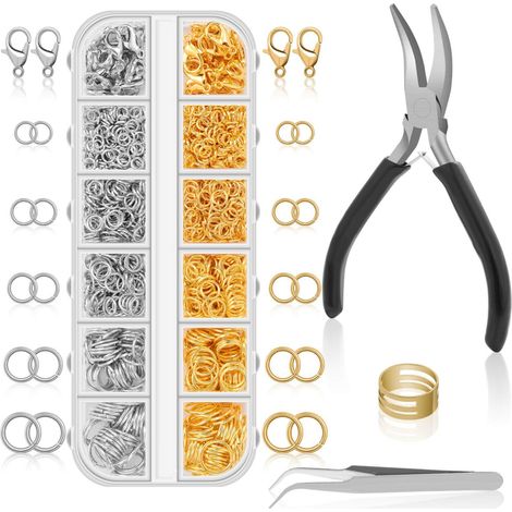 boîte de matériel de bricolage + kit d'outils 3 pièces