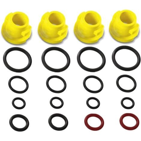 Kärcher Kit de joints toriques de rechange accessoire pour nettoyeurs haute pression，Karcher Kit de buses à air et joints toriques pour nettoyeur haute pression Compatible avec les modèles，K1/K2/K3/K4