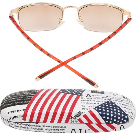 Lunettes de lecture anti-lumière bleue, protection UV et anti-éblouissement, repos des yeux, pour ordinateur, puissance +100 (1/5)