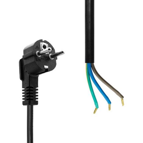 Cable de alimentación Schuko MicroConnect MC-PE003SCHB-OE de 3 m (1/2)