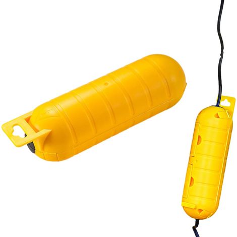 Boîte Étanche Électrique Extérieur IP44, Protection pour Connexions de Jardin et Bricolage, Résistante aux Intempéries avec Système de Verrouillage Sécurisé (Lot de 1) (1/5)