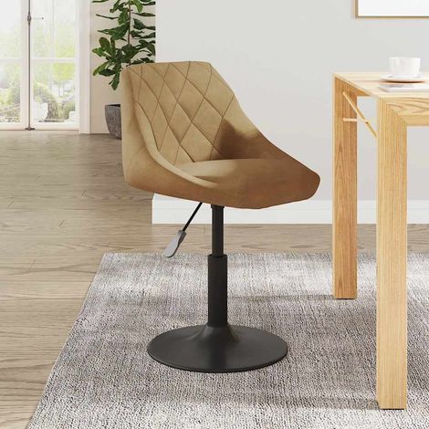Barhocker Braun Samt