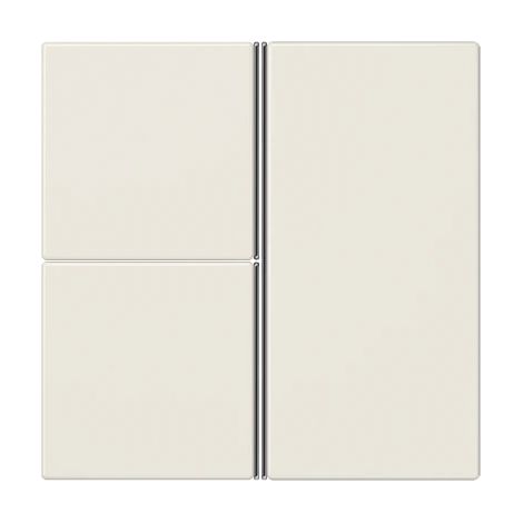 Jung Jeu de touches, F40, thermoplastique, série LS, blanc LS 403 TSA