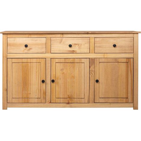 Maison Exclusive - Aparador de madera maciza de pino estilo Panam (1/5)