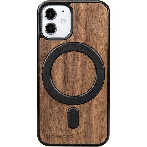 Custodia in legno Bewood per iPhone 12 Mini in noce americano con protezione MagSafe (1/5)