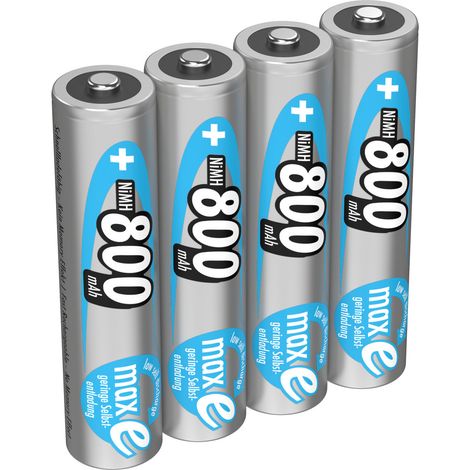 Ansmann maxE HR03 Micro (AAA)-Akku NiMH 800 mAh 1.2 V 4 St.
