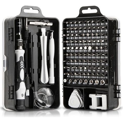 Jeu de tournevis de précision, mini tournevis magnétiques, kit d'outils de réparation informatique pour PC, ordinateur portable, téléphone portable, lunettes, Mac, smartphone, matériel de bricolage, c