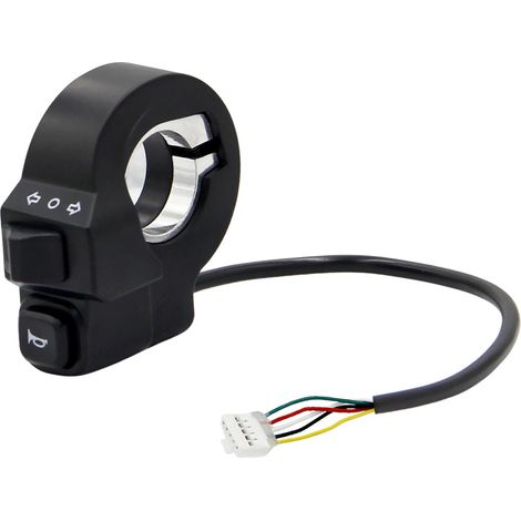 Scooter accessories compatible with Kukirin G2 multi-function switch, integrated left and right turn signal switch, and shifter. (1/4)