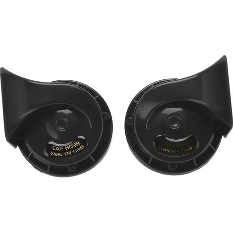 2 Cornes Avertisseurs Électriques Universels 12V 115DB pour Voiture, Moto, Bateau (1/5)