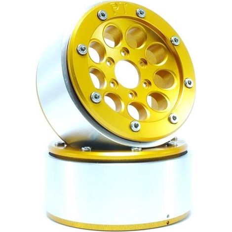 Beadlock Wheels PT-Gun Gold/Gold 1.9
