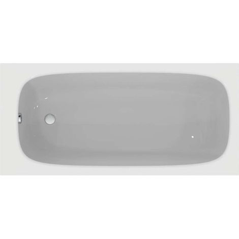 Baignoire de forme corporelle Ideal Standard i.life lxhxp : 1800x450x800 mm, capacité : 290 l, acrylique blanc
