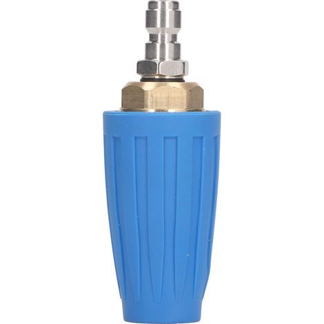 Buse de nettoyeur haute pression 1/4 pouces, connecteur rapide, nettoyage 4000PSI, trou rotatif 045 (1/5)