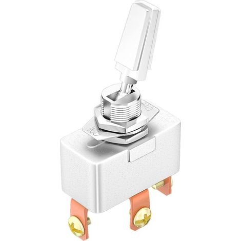 Interruttore a bilanciere 50A 12V DC per auto modificate - Alta corrente, per impieghi gravosi (1/4)