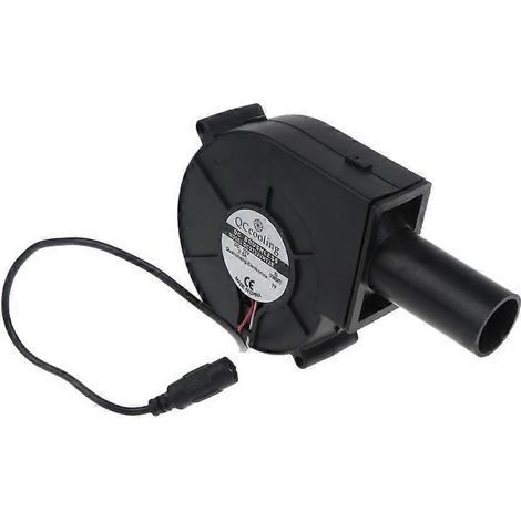 Ventilateur soufflant haute performance 97x97x33 mm, ultra silencieux, démarreur BBQ 5,5x2,1 mm, conduit d'air 26 mm. (1/4)