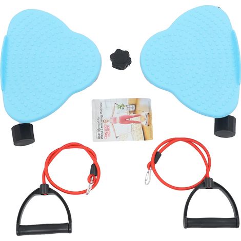 Tabla de torsión, cuerdas elásticas de tensión, herramienta de fitness para uso doméstico, azul (1/2)