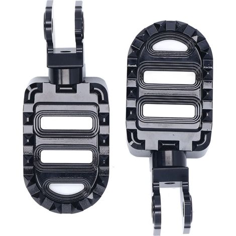 1 par de clavijas antideslizantes para motocicleta, Pedal de reposapiés delantero de altura ajustable para Trail 125 CT125 Hunter Cub (1/5)